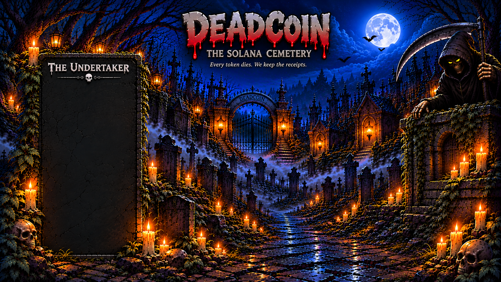 DEADCOIN cemetery